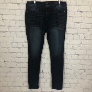 Judy Blue Skinny Fit Jeans Size 2XL Dark Wash